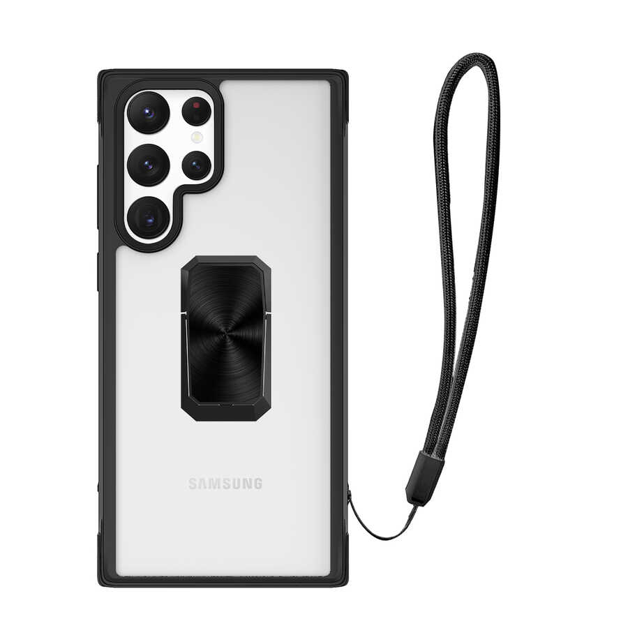 Galaxy S22 Ultra Uyumlu Kılıf Zore V-Bax Kapak