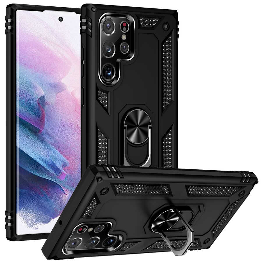 Galaxy S22 Ultra Uyumlu Kılıf Zore Vega Kapak
