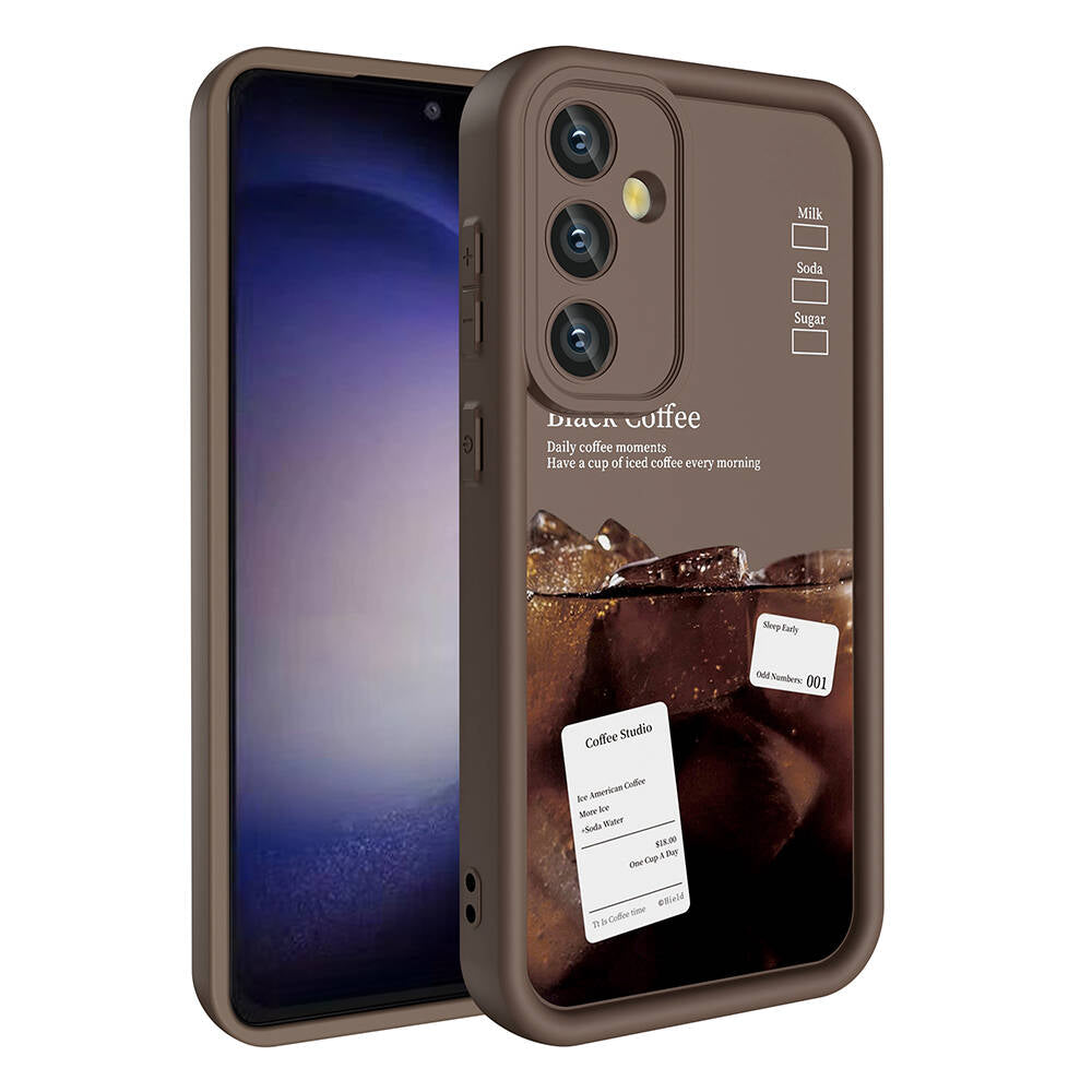 Galaxy S23 FE Uyumlu Kılıf Kamera Korumalı Baskılı Arka Yüzey Zore Klas Kapak