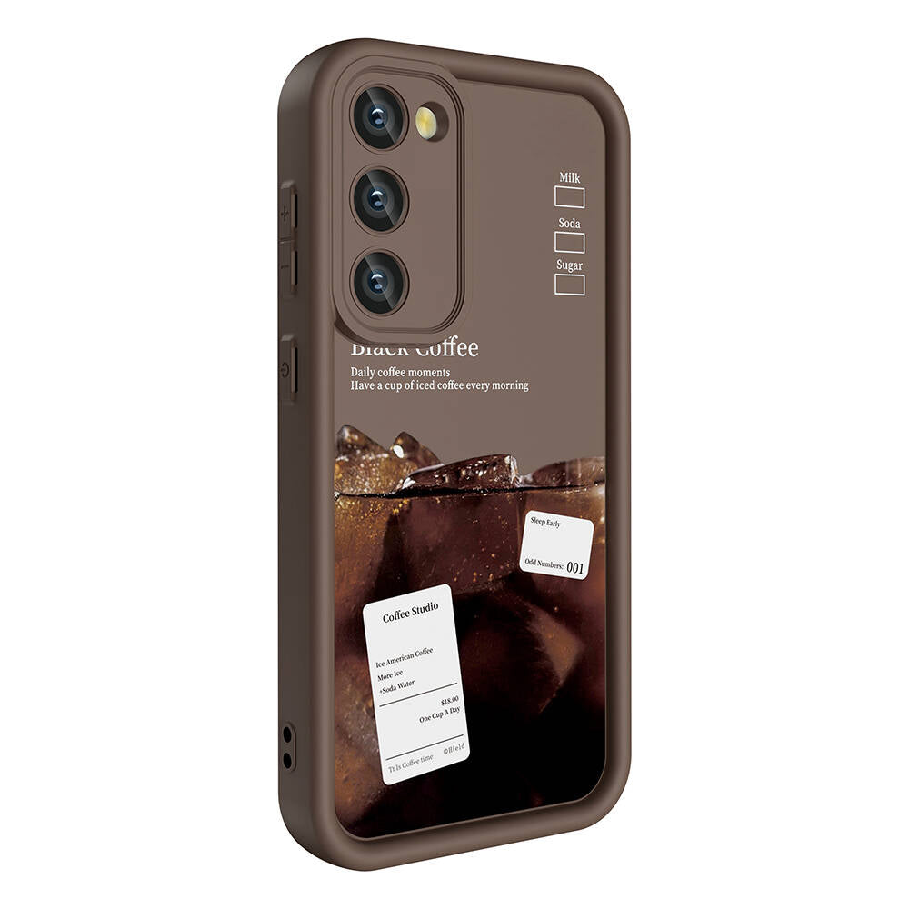 Galaxy S23 Uyumlu Kılıf Kamera Korumalı Baskılı Arka Yüzey Zore Klas Kapak