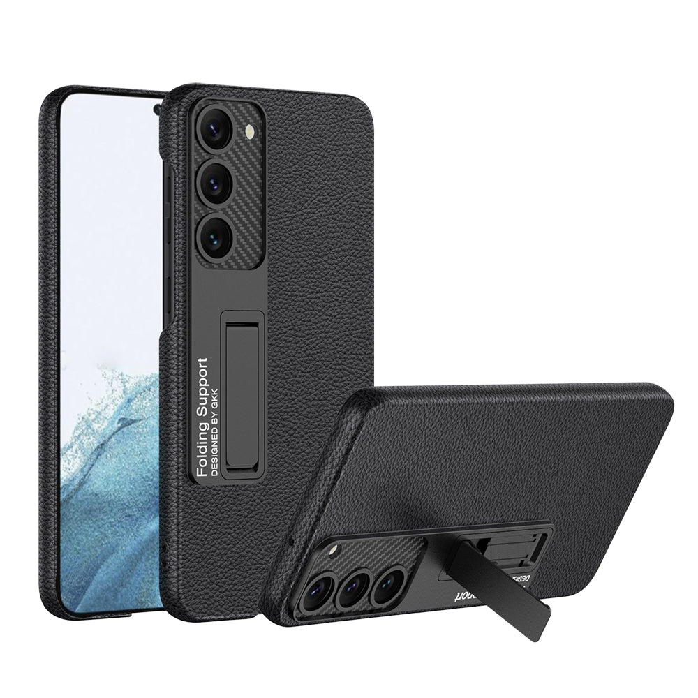 Galaxy S23 Uyumlu Kılıf Zore Kıpta Standlı Kapak
