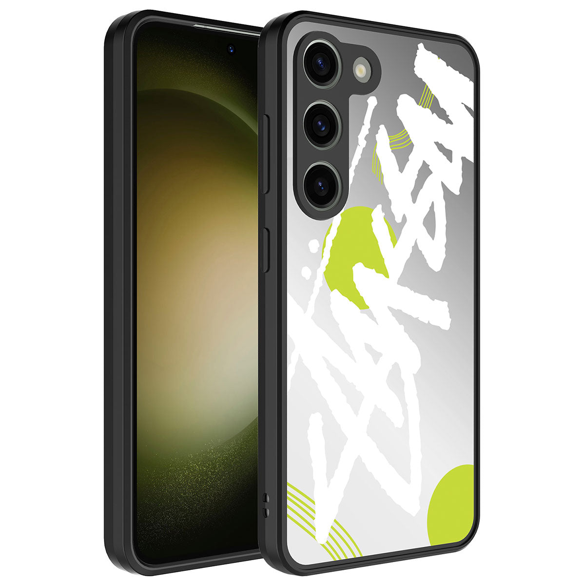 Galaxy S23 Plus Uyumlu Kılıf Aynalı Desenli Kamera Korumalı Parlak Zore Mirror Kapak
