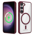 Galaxy S23 Plus Uyumlu Kılıf M-safe Wireless Şarj Özellikli Silikon Zore Ege Kapak