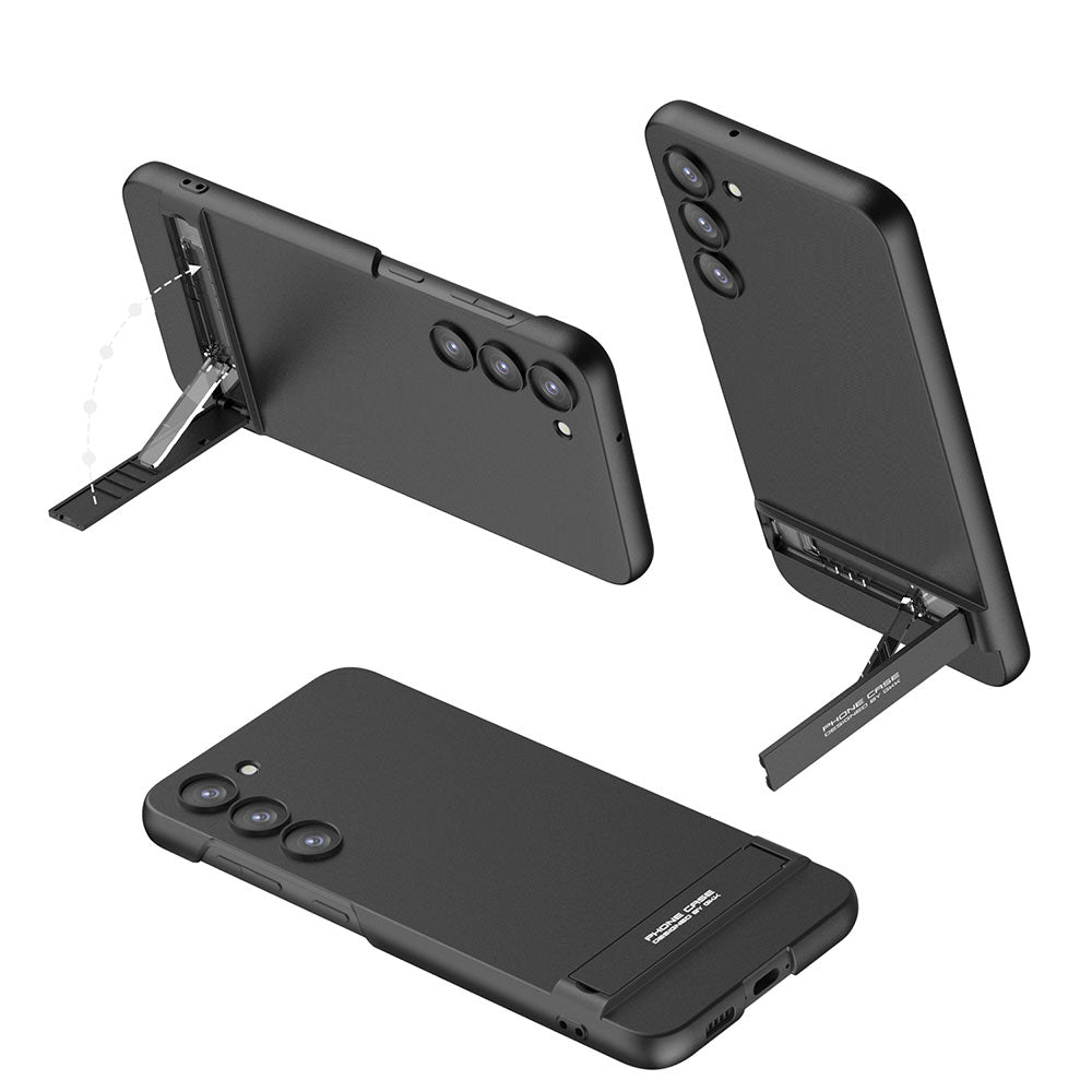Galaxy S23 Plus Uyumlu Kılıf Zore Kamera Korumalı Dikey Standlı Ays Kapak
