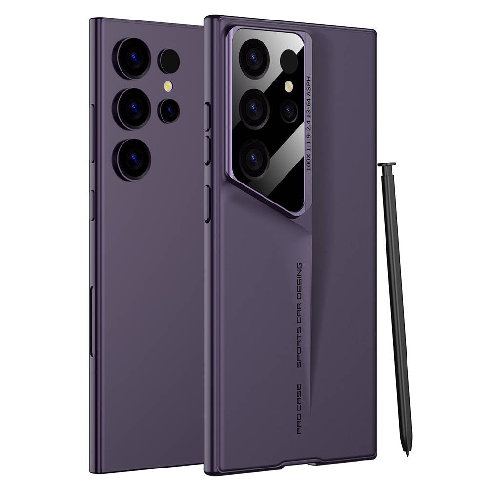 Galaxy S23 Ultra Uyumlu Kılıf Ultra İnce Kamera Korumalı Sert Rubber Zore Procase Kapak