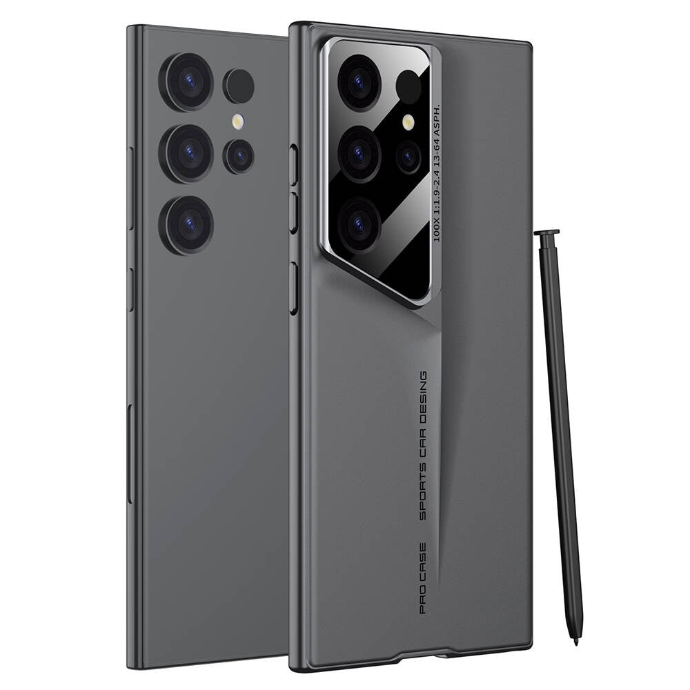 Galaxy S23 Ultra Uyumlu Kılıf Ultra İnce Kamera Korumalı Sert Rubber Zore Procase Kapak