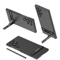 Galaxy S23 Ultra Uyumlu Kılıf Zore Kamera Korumalı Dikey Standlı Ays Kapak