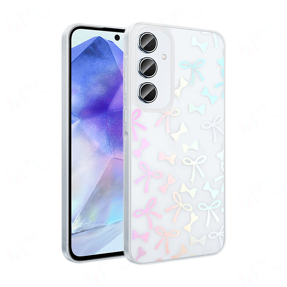 Galaxy S24 FE Uyumlu Kılıf Şeffaf Figürlü Zore Folk Sert Kapak