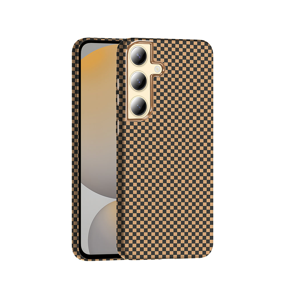 Galaxy S24 Uyumlu Kılıf M-safe Şarj Özellikli Karbon Fiber Görünümlü Zore Gros Kapak