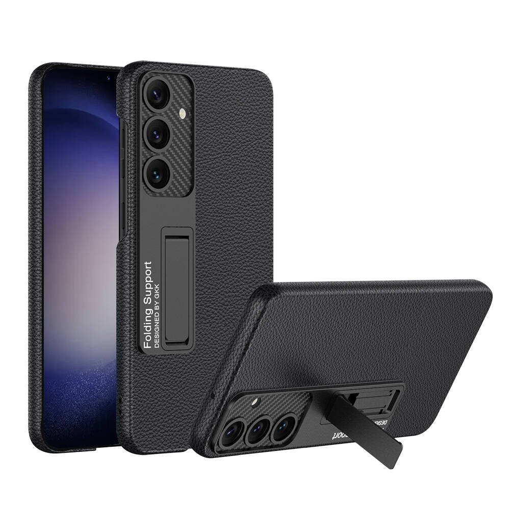 Galaxy S24 Uyumlu Kılıf Zore Kıpta Standlı Kapak