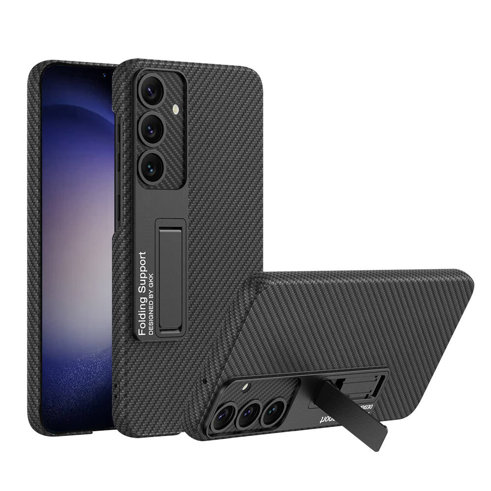 Galaxy S24 Uyumlu Kılıf Zore Kıpta Standlı Kapak