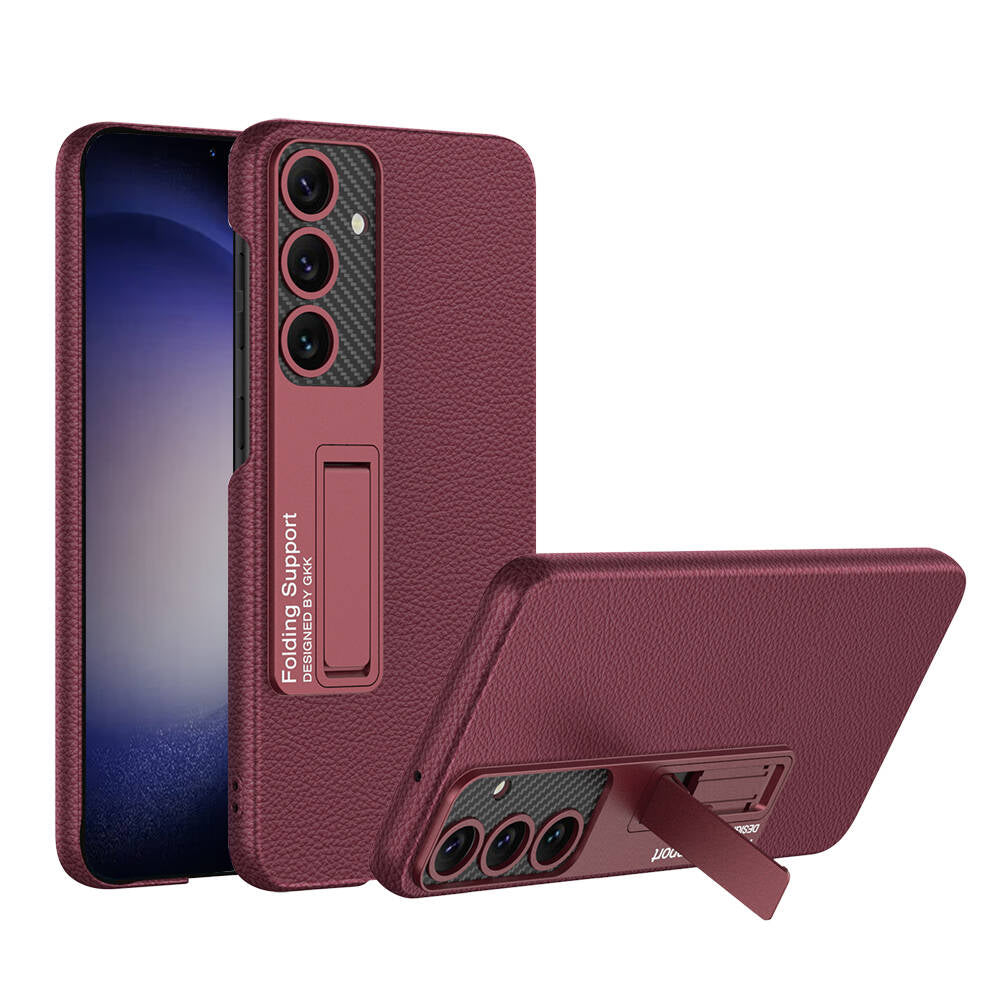 Galaxy S24 Uyumlu Kılıf Zore Kıpta Standlı Kapak