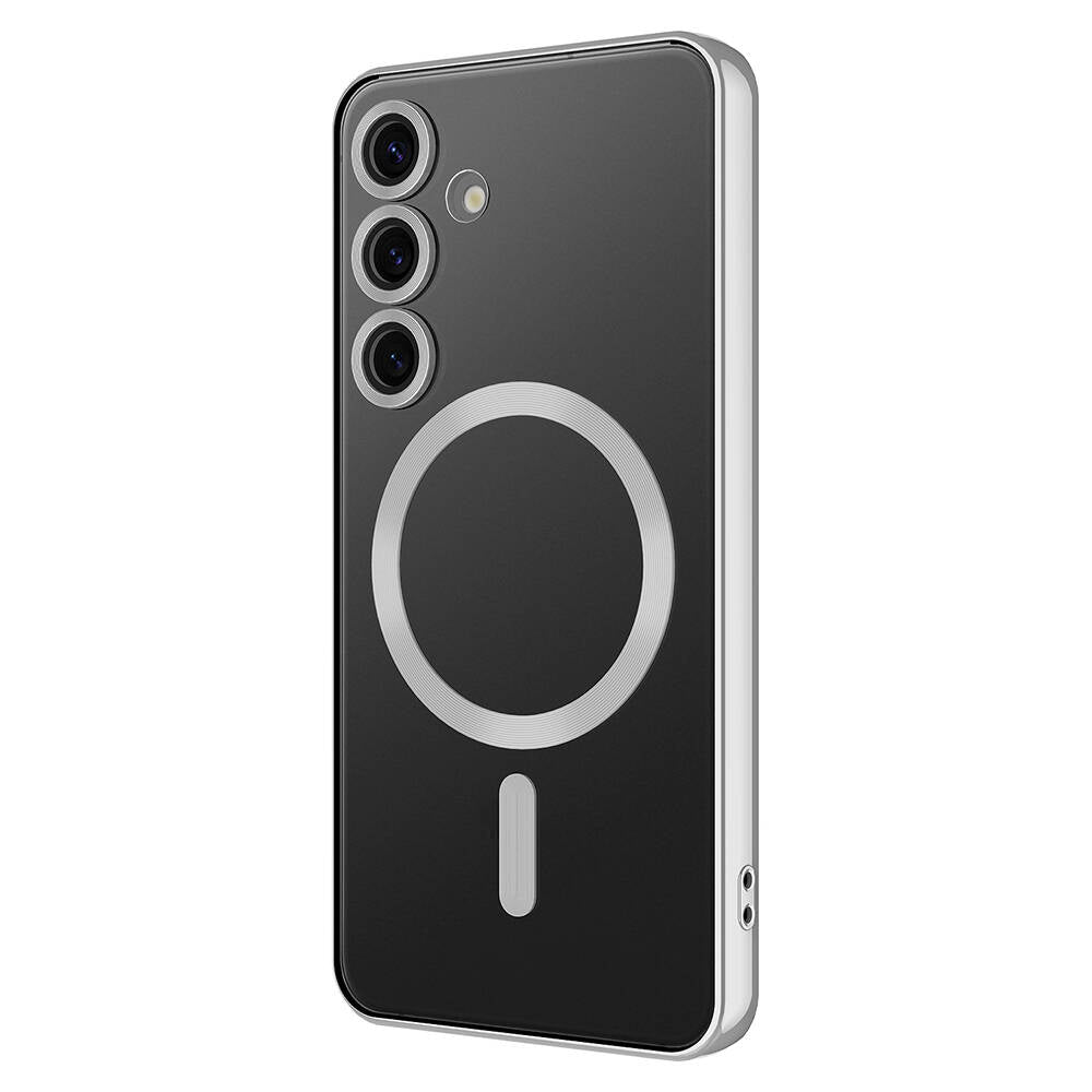 Galaxy S24 Plus Uyumlu Kılıf Kamera Korumalı M-safe Wireless Şarj Özellikli Zore Demre Kapak