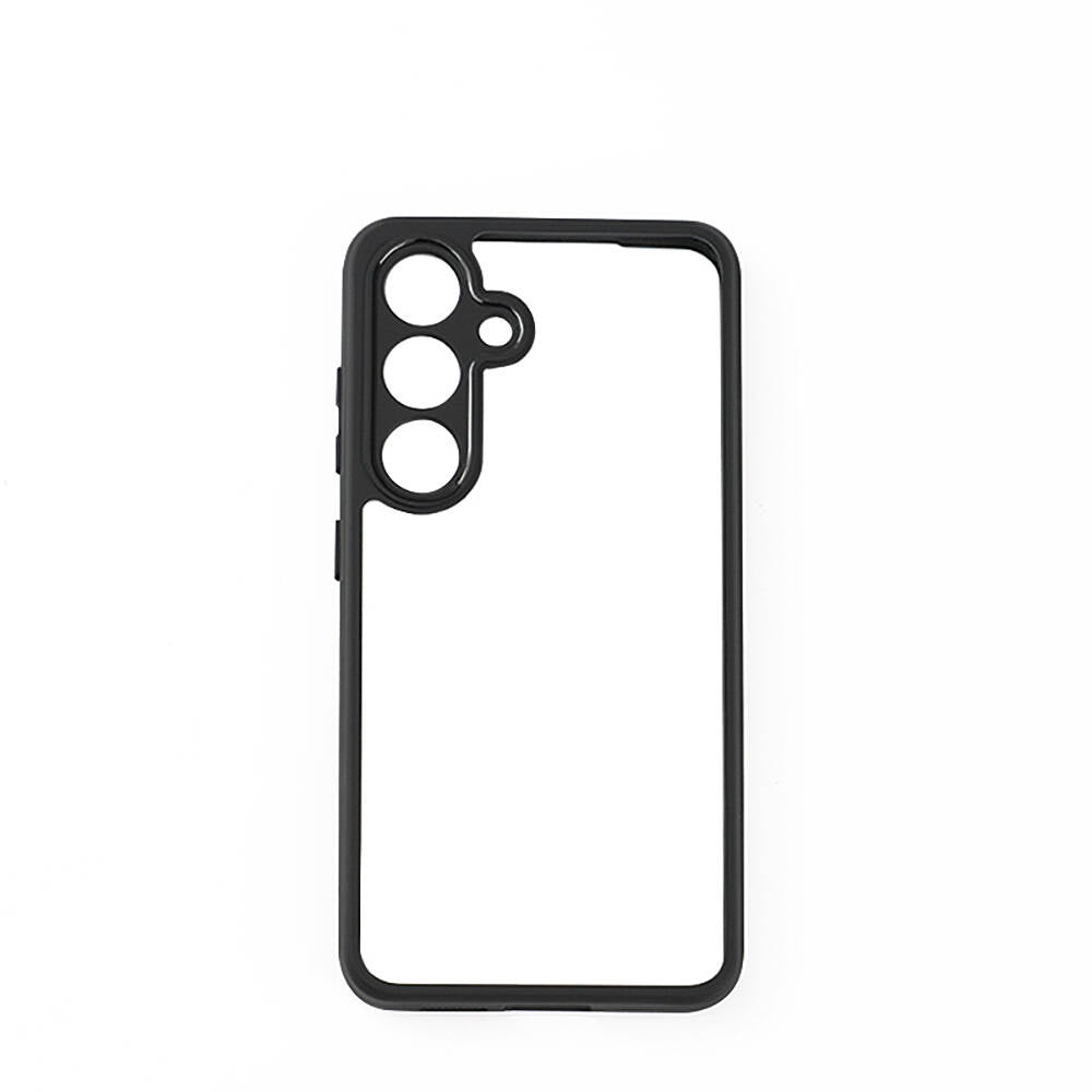 Galaxy S24 Plus Uyumlu Kılıf Kamera Korumalı Şeffaf Arka Yüzey Zore New Roll Kapak