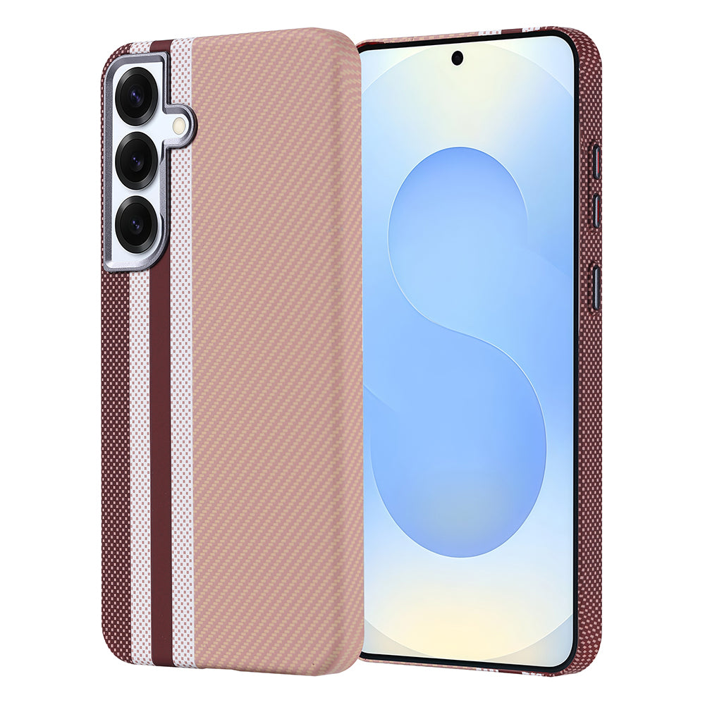 Galaxy S24 Plus Uyumlu Kılıf M-safe Şarj Özellikli Karbon Fiber Görünümlü Zore Nekst Kapak