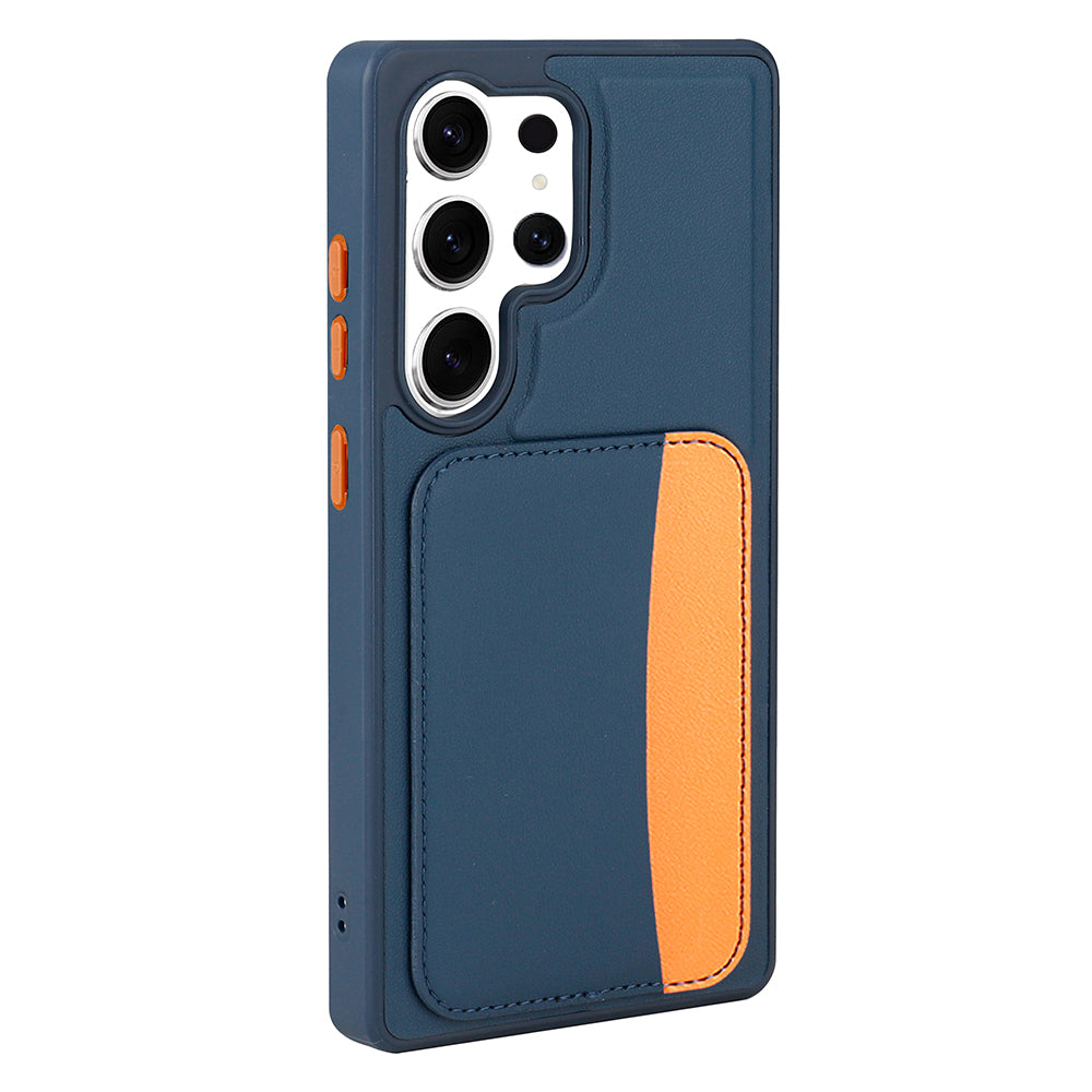 Galaxy S24 Ultra Uyumlu Kılıf Kartlıklı Zore X-Kart Silikon Kapak