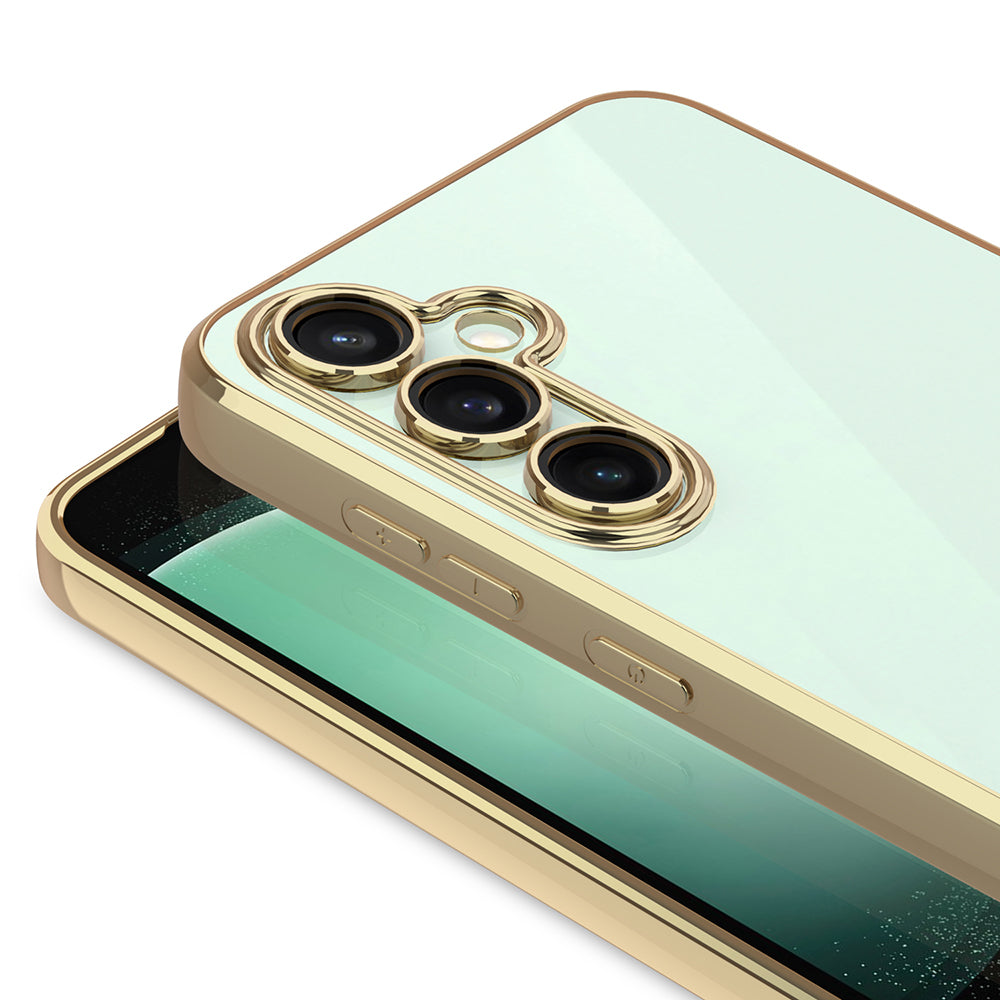 Galaxy S25 FE Uyumlu Kılıf Kamera Korumalı Logo Gösteren Zore Omega Kapak