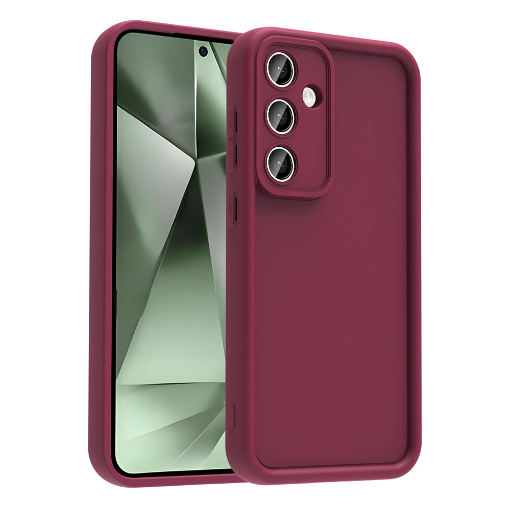 Galaxy S25 FE Uyumlu Kılıf Kamera Korumalı Zore Ananas Kapak