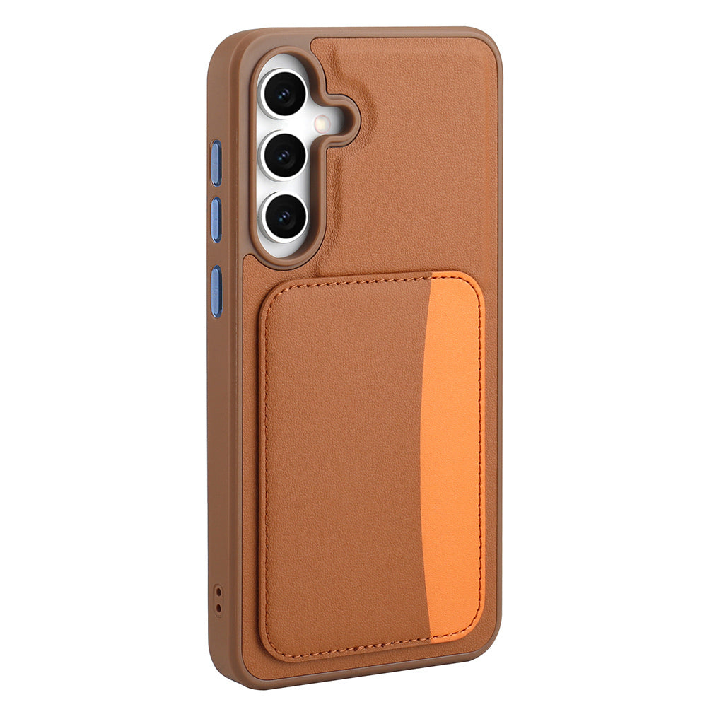 Galaxy S25 FE Uyumlu Kılıf Kartlıklı Zore X-Kart Silikon Kapak