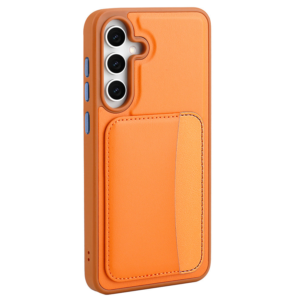 Galaxy S25 FE Uyumlu Kılıf Kartlıklı Zore X-Kart Silikon Kapak