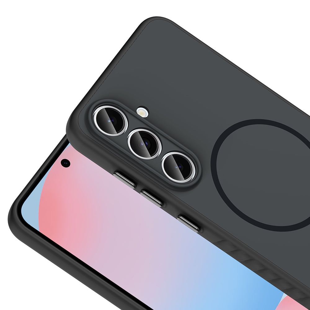 Galaxy S25 FE Uyumlu Kılıf M-safe Şarj Özellikli Zore Tea Kapak