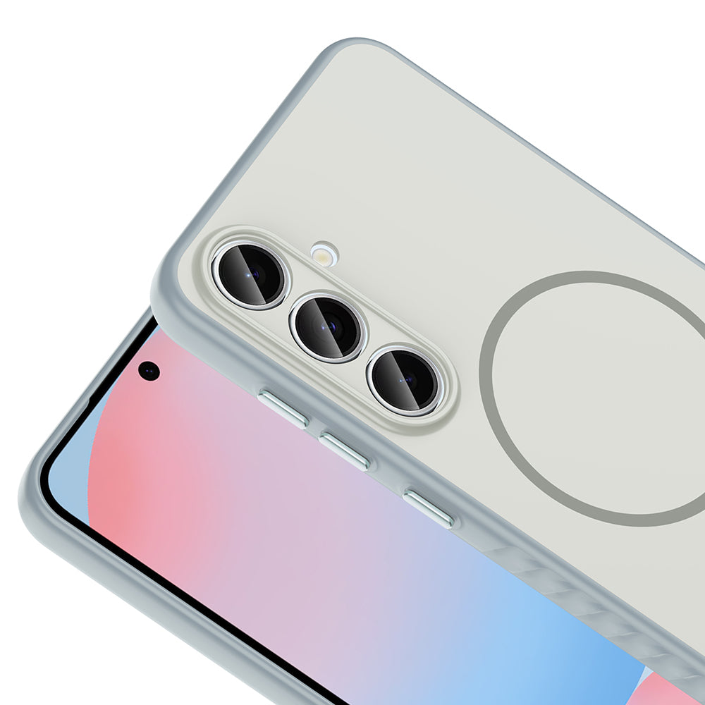 Galaxy S25 FE Uyumlu Kılıf M-safe Şarj Özellikli Zore Tea Kapak