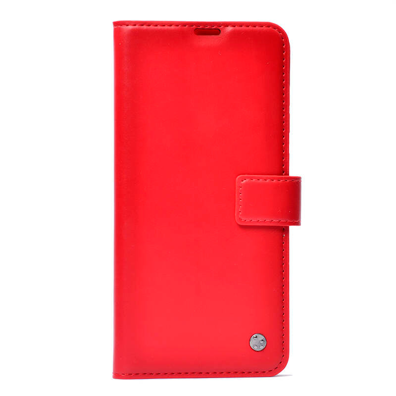 Galaxy S25 FE Uyumlu Kılıf Zore Kar Deluxe Kapaklı Kılıf