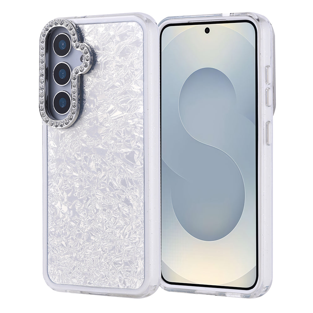 Galaxy S25 Uyumlu Kılıf Taşlı Tasarımlı Zore Kapi Kapak