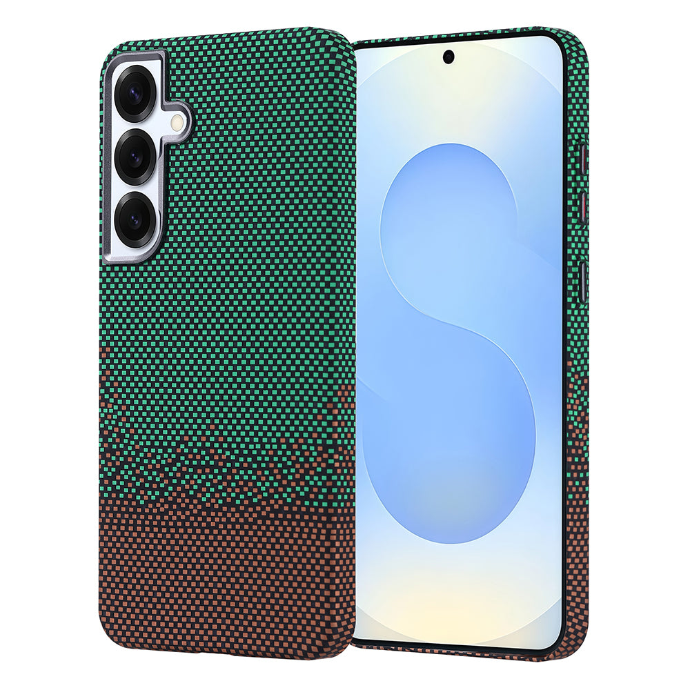 Galaxy S25 Plus Uyumlu Kılıf M-safe Şarj Özellikli Karbon Fiber Görünümlü Zore Nekst Kapak