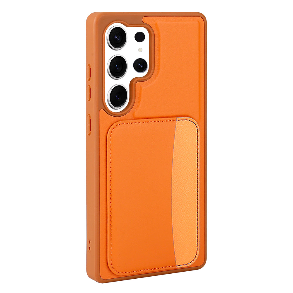 Galaxy S25 Ultra Uyumlu Kılıf Kartlıklı Zore X-Kart Silikon Kapak