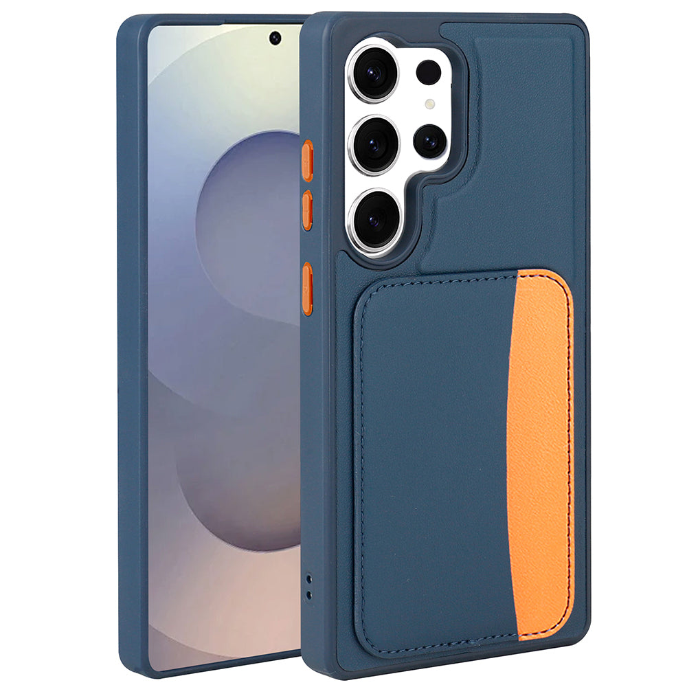 Galaxy S25 Ultra Uyumlu Kılıf Kartlıklı Zore X-Kart Silikon Kapak