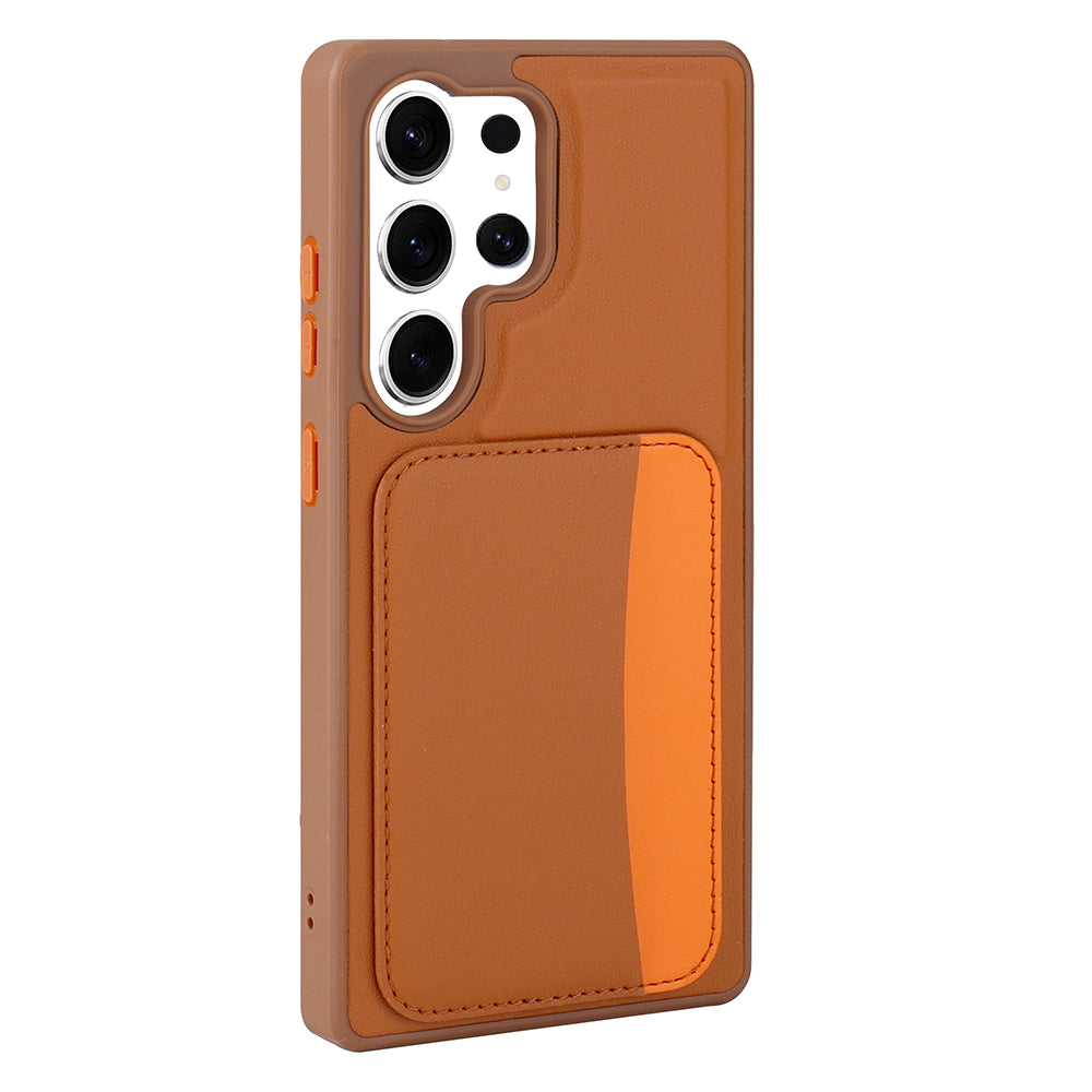 Galaxy S25 Ultra Uyumlu Kılıf Kartlıklı Zore X-Kart Silikon Kapak