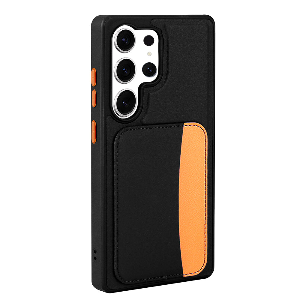Galaxy S25 Ultra Uyumlu Kılıf Kartlıklı Zore X-Kart Silikon Kapak
