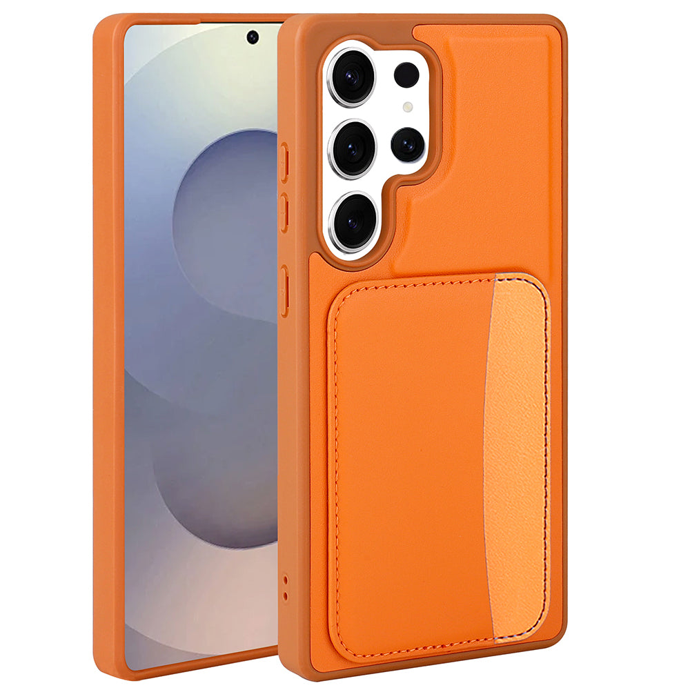 Galaxy S25 Ultra Uyumlu Kılıf Kartlıklı Zore X-Kart Silikon Kapak