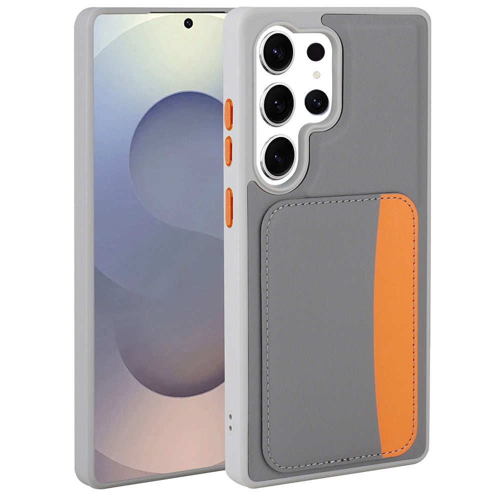 Galaxy S25 Ultra Uyumlu Kılıf Kartlıklı Zore X-Kart Silikon Kapak