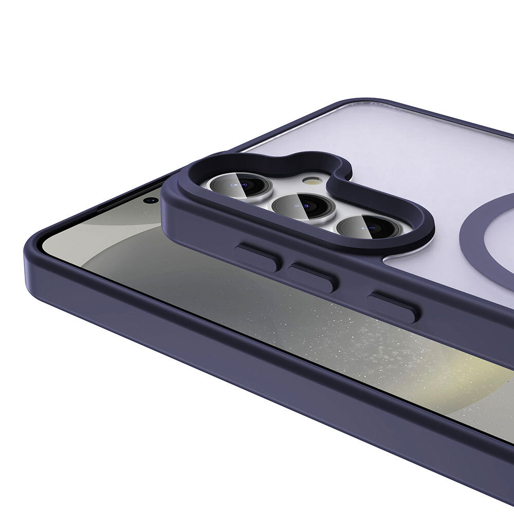 Galaxy S26 Uyumlu Kılıf M-safe Şarj Özellikli Mat Arka Yüzey Zore Sio Kapak