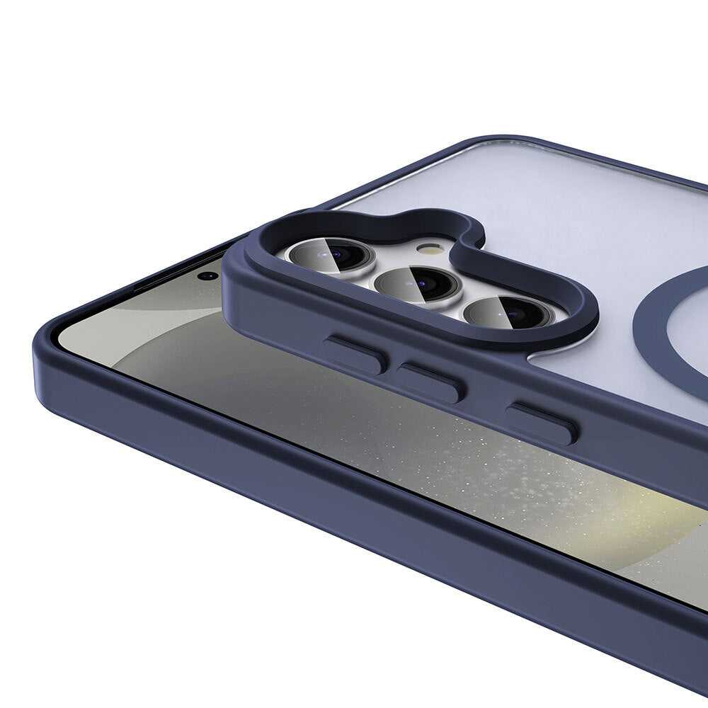 Galaxy S26 Uyumlu Kılıf M-safe Şarj Özellikli Mat Arka Yüzey Zore Sio Kapak