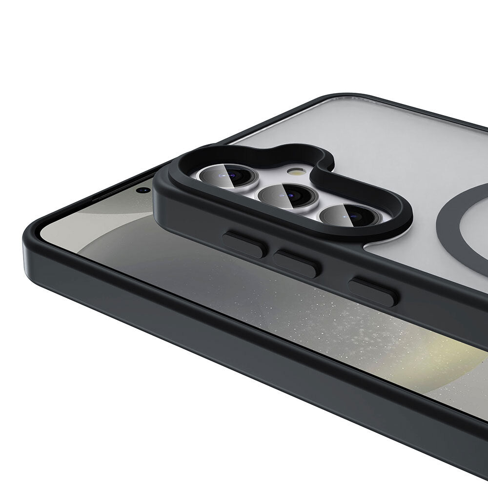 Galaxy S26 Uyumlu Kılıf M-safe Şarj Özellikli Mat Arka Yüzey Zore Sio Kapak