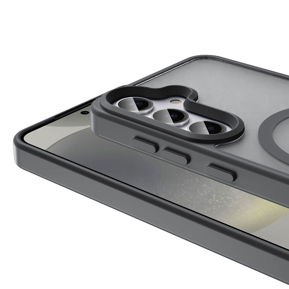 Galaxy S26 Plus Uyumlu Kılıf M-safe Şarj Özellikli Mat Arka Yüzey Zore Sio Kapak