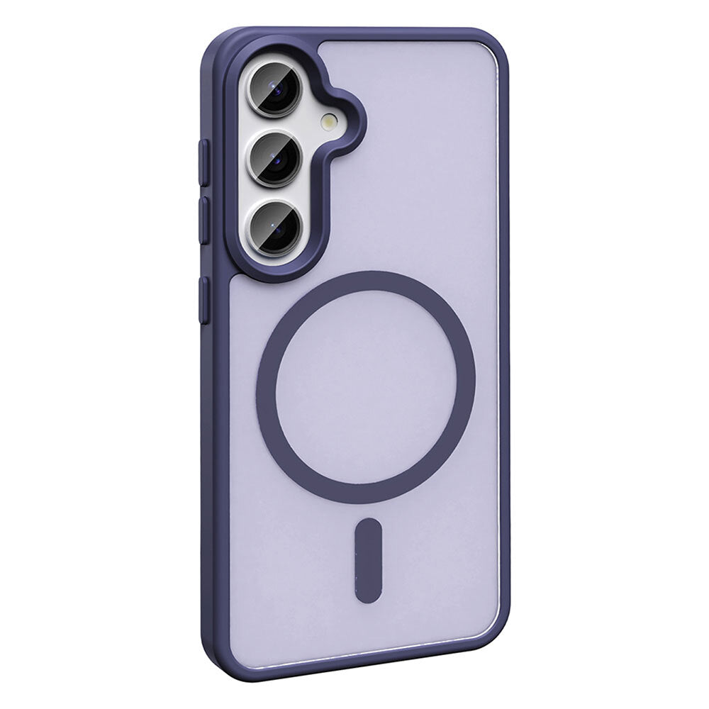 Galaxy S26 Plus Uyumlu Kılıf M-safe Şarj Özellikli Mat Arka Yüzey Zore Sio Kapak