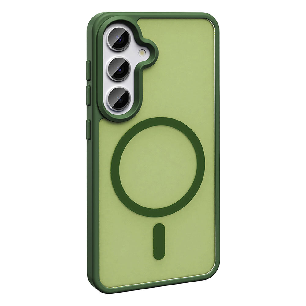 Galaxy S26 Plus Uyumlu Kılıf M-safe Şarj Özellikli Mat Arka Yüzey Zore Sio Kapak