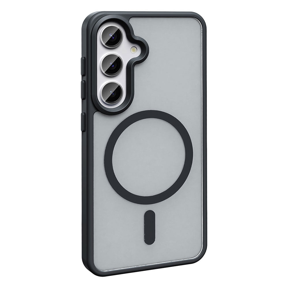 Galaxy S26 Plus Uyumlu Kılıf M-safe Şarj Özellikli Mat Arka Yüzey Zore Sio Kapak