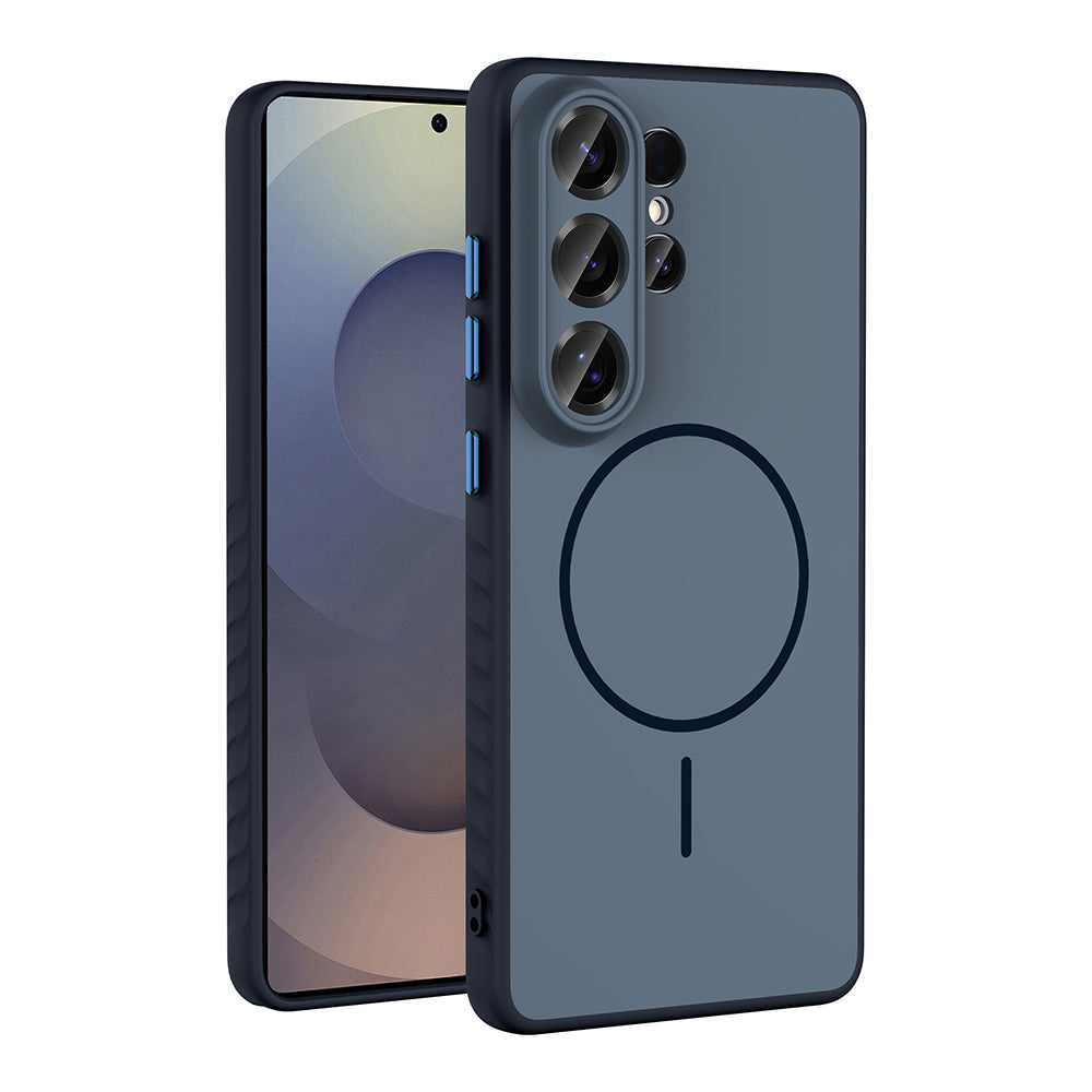 Galaxy S26 Ultra Uyumlu Kılıf M-safe Şarj Özellikli Zore Tea Kapak