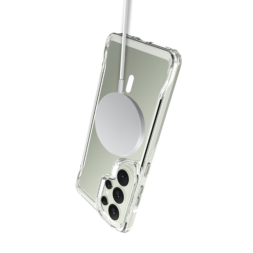 Galaxy S26 Ultra Uyumlu Kılıf Zore M-safe Şarj Özellikli T-Max M-safe Kapak