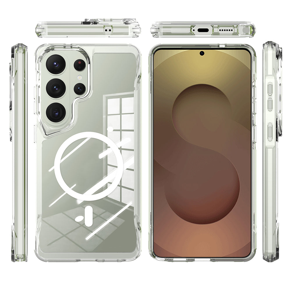 Galaxy S26 Ultra Uyumlu Kılıf Zore M-safe Şarj Özellikli T-Max M-safe Kapak