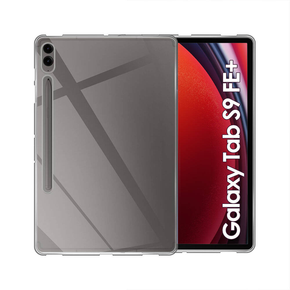 Galaxy Tab S9 FE Plus Uyumlu Kılıf Zore Tablet Süper Silikon Kapak