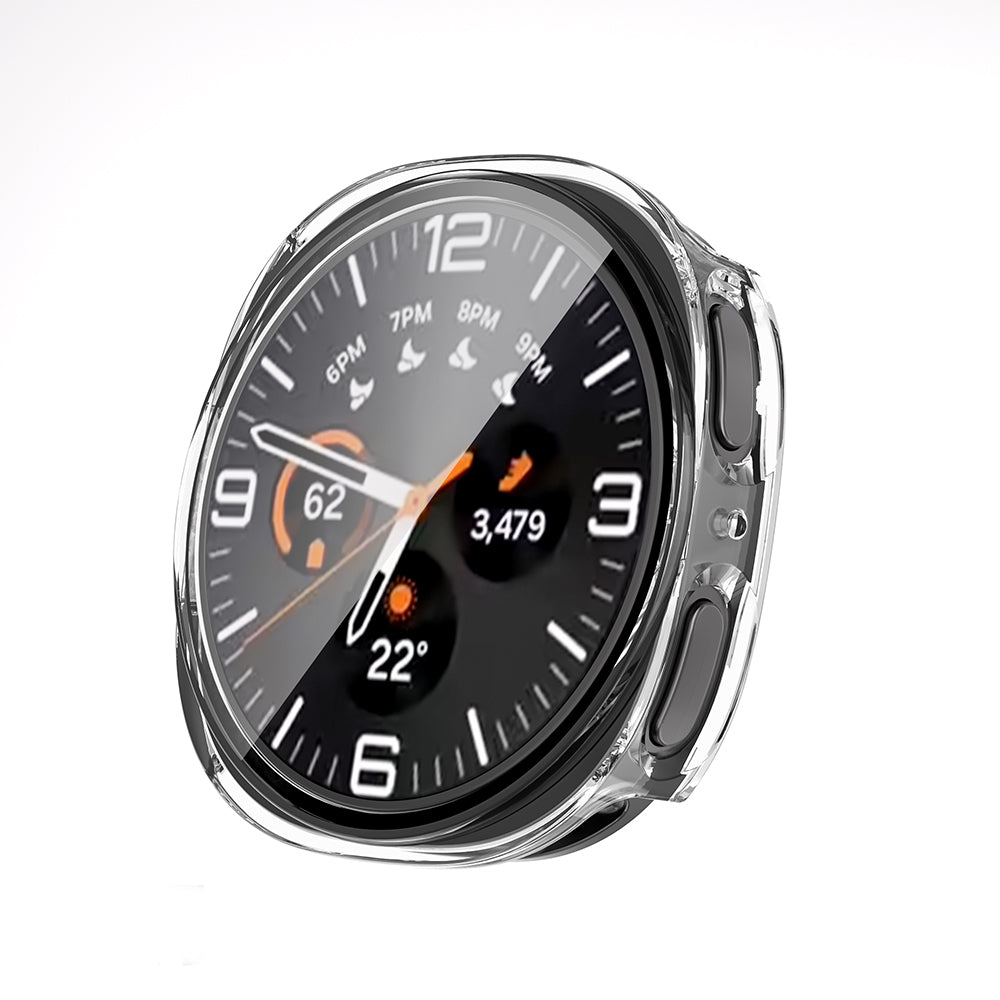 Galaxy Watch 8 44mm Sert PC Kasa ve Ekran Koruyucu Zore Watch Gard 38