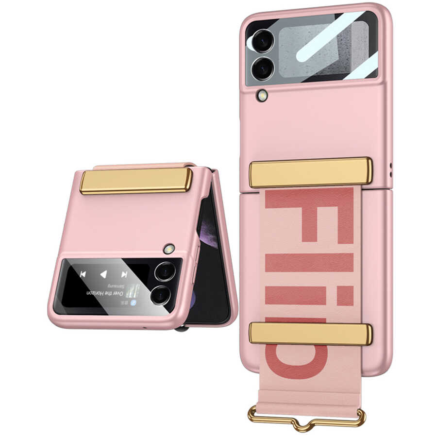 Galaxy Z Flip 3 Uyumlu Kılıf Zore Flio Kıpta Kapak