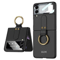 Galaxy Z Flip 3 Uyumlu Kılıf Zore Flip Ring Kıpta Kapak