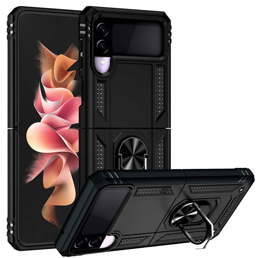 Galaxy Z Flip 3 Uyumlu Kılıf Zore Vega Kapak
